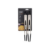 Elevate Fusion 2Pc Silicone Tong Set by Joseph Joseph