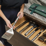 Grillout BBQ Silicone Basting Brush with Retractable Head by Joseph Joseph