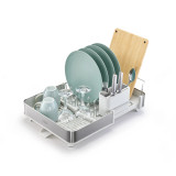 Extend Dish Rack Stainless Steel Stone by Joseph Joseph