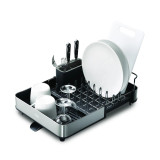 Extend Steel Dish Rack Grey by Joseph Joseph