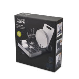 Extend Steel Dish Rack Grey by Joseph Joseph