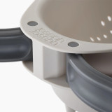 Droplet Compact Colander with Folding Handles by Joseph Joseph