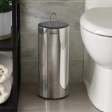 Luxe Toilet Roll Holder Stainless Steel by Joseph Joseph