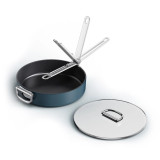 Space 28Cm/3.8qt Non-Stick Induction Saute Pan & Lid by Joseph Joseph