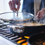 Space 28Cm/3.8qt Non-Stick Induction Saute Pan & Lid by Joseph Joseph