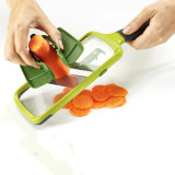 Multi-Grip Mandoline Green by Joseph Joseph