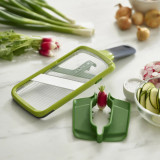Multi-Grip Mandoline Green by Joseph Joseph
