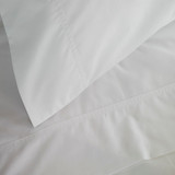 310TC Cotton Percale White Sheet Set by Baksana
