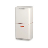Totem Max 60-Litre Kitchen Bin Stone by Joseph Joseph
