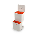 Totem Max 60-Litre Kitchen Bin Stone by Joseph Joseph