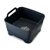 Wash & Drain Washing Up Bowl Grey by Joseph Joseph