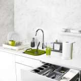 Wash & Drain Washing Up Bowl Grey by Joseph Joseph