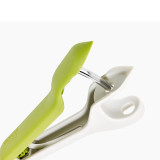 Tweezy 2-In-1 Pitter and Huller Green/White by Joseph Joseph