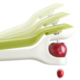 Tweezy 2-In-1 Pitter and Huller Green/White by Joseph Joseph