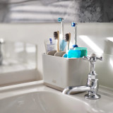 Easystore Large Toothbrush Caddy - Ecru
