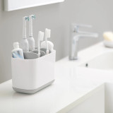 Easystore Large Toothbrush Caddy - Grey