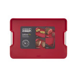 Cut & Carve Plus Chopping Board  Red - Large