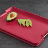 Cut & Carve Plus Chopping Board  Red - Large