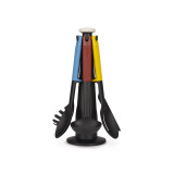 Elevate 6-Piece Utensil Carousel Set - Multi Colour