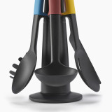 Elevate 6-Piece Utensil Carousel Set - Multi Colour