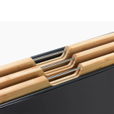 Folio Steel Bamboo 3 Piece Board Set - Black