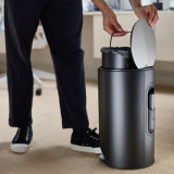 Arc 10L Bin by Joseph Joseph - Black