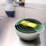 Nest 9 Piece Food Preparation Set - Opal