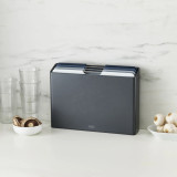 Folio 4-Piece Chopping Board Set Graphite