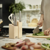 Elevate Fusion 5Pc Knife & Scissor Block by Joseph Joseph