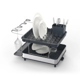 Steel 2-Tier Dish Rack by Joseph Joseph
