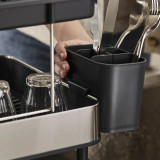 Steel 2-Tier Dish Rack by Joseph Joseph