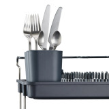 Steel 2-Tier Dish Rack by Joseph Joseph