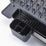 Steel 2-Tier Dish Rack by Joseph Joseph