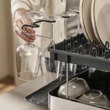 Steel 2-Tier Dish Rack by Joseph Joseph