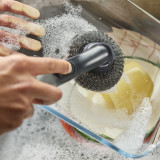 Sinktech Soap-Dispensing Dish Brush with Replacement Head by Joseph Joseph