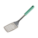 Eco Slotted Stainless Steel Turner - Pineby Wiltshire