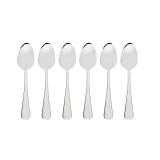 Baguette Teaspoon 6Pc Stainless Steel by Wiltshire