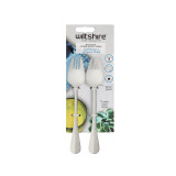 Baguette Buffet Fork 4Pc Stainless Steel by Wiltshire