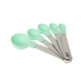 Measuring Spoons 5Pc Green by Wiltshire