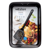 S/S Roasting Pan with Bonus Nylon Turner - Extra Large by Wiltshire