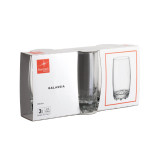 Galassia Tumbler Glasses 410ml (3 Pk) by Bormioli Rocco