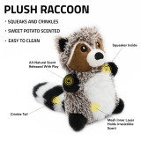 Plushies Raccoon Sweet Potato Small by Playology