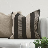 Easton Cushion by Ollo - Black/Taupe 50x50cm