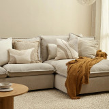 Chelsea Cushion by Ollo - Ivory 50x50cm