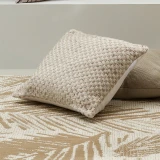 Pearce Cushion by Ollo - Taupe/Ivory 50x50cm