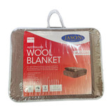 Australian Wool Blanket by JC-Taupe -Queen/King