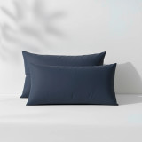 400TC Egyptian Cotton Fitted Sheet Set by Renee Taylor - Steel Blue