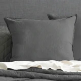 Washed Linen Cotton Duvet Cover Set by Renee Taylor - Magnet
