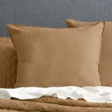 Washed Linen Cotton Duvet Cover Set by Renee Taylor - Terracotta