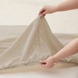 Linen Cotton Sheet Set - Natural